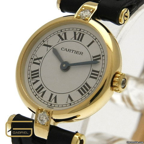 Cartier 18K.Gold mit Brillanten