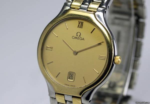 Omega de ville symbol acero y oro 42302300