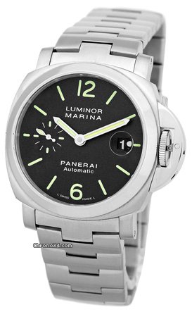 Panerai Gent's Stainless Steel 44mm Luminor Marina Automatic PAM 298
