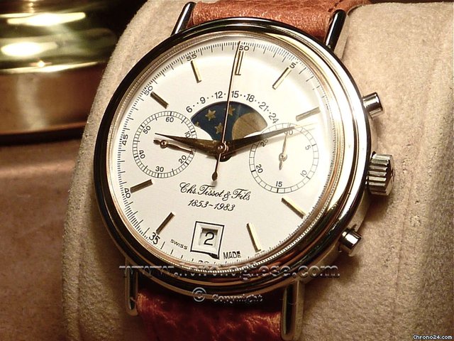 Tissot Complicatio Chronograph with Moon Phases and Date