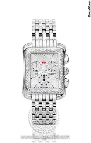 Michele Deco Moderne Stainless steel Ladies Watch MWW06Q000001