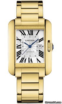 Cartier Tank Anglaise Yellow Gold