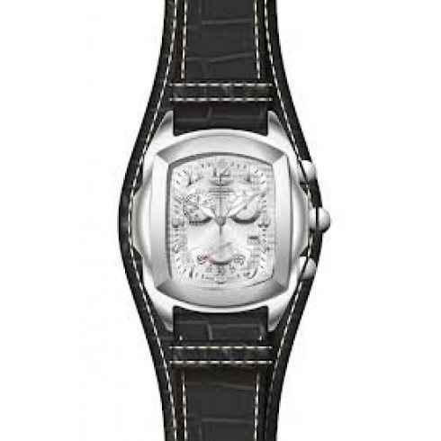 Invicta Lupah Chronograph Silver Dial Stainless Steel Men's Watch 11327