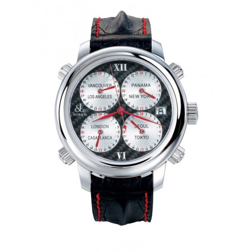 Jacob & Co. H24 Five Time Zone Automatic H24SSCF
