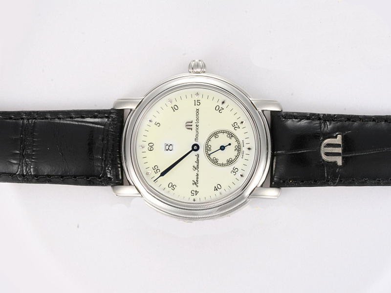 Maurice Lacroix Masterpiece Grand Guichet MP6418-PG101-290 Round Midsize Watch