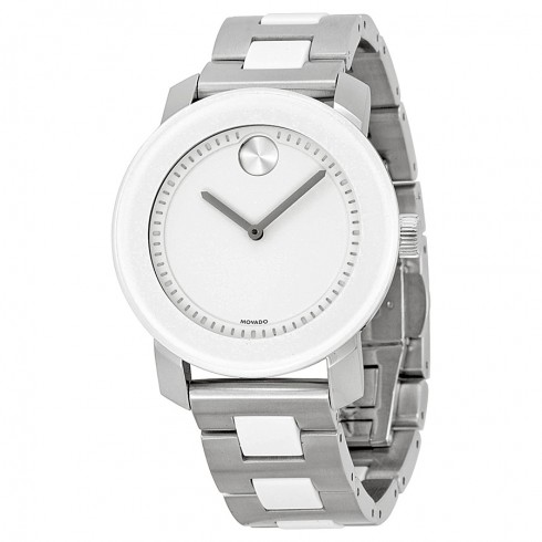 Movado Bold White Dial Men's Watch 3600162