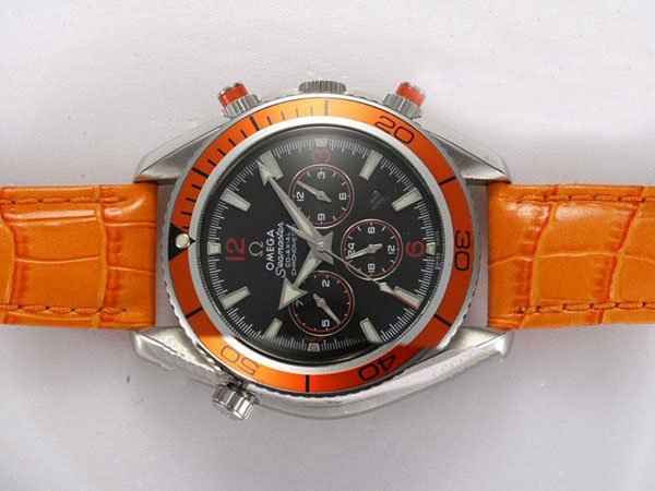 Omega Seamaster Planet Ocean Chrono 2918.50.83 Automatic 45mm Midsize Watch