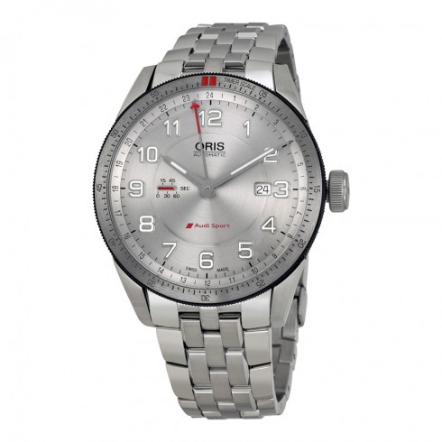 Oris Artix GT Audi Sport Automatic Silver Dial Stainless Steel Men's Watch 747-7701-4461MB