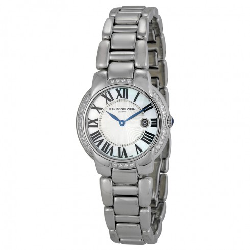 Raymond Weil Jasmine Diamond Mother of Pearl Dial Stainless Steel Ladies Watch 5229-STS-00970