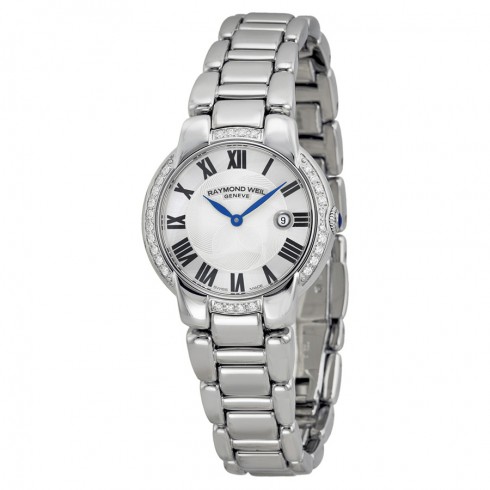 Raymond Weil Jasmine Silver Dial Stainless Steel Diamond Ladies Watch 5229-STS-01659