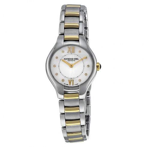 Raymond Weil Noemia Mini Mother of Pearl Dial Two-tone Ladies Watch 5124-STP-00985