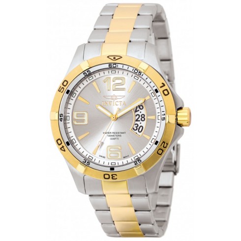 Invicta Specialty Silver Dial Two-tone Men's Watch 0086 watches