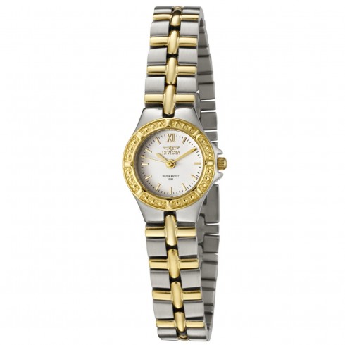 Invicta Wildflower White Dial Two-tone Ladies Watch 0136 watches