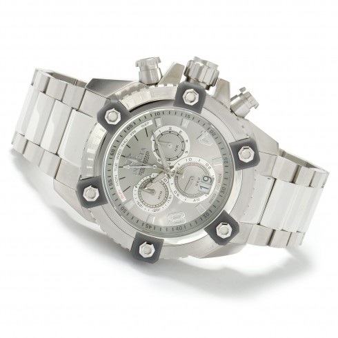 Invicta Arsenal Reserve Chronograph Silver Dial Stainless Steel Men's Watch 0336 watches