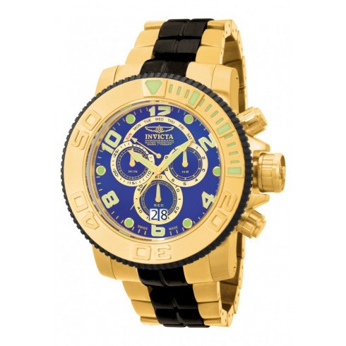 Invicta Pro Diver Sea Hunter Chronograph Blue Dial Two-tone Men's Watch 10768 watches