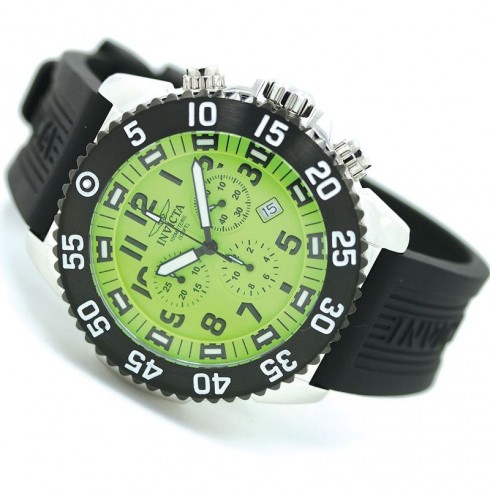 Invicta Pro Diver Green Dial Chronograph Men's Watch 1104 watches
