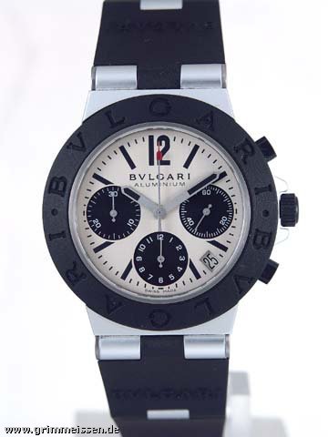 Bulgari Herrenarmbanduhr Alu Chrono watches