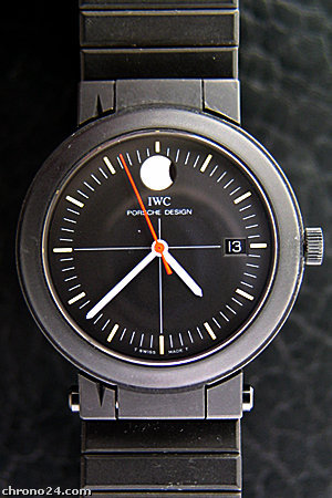 IWC All black mint Kompas with moonphase Ref.No.3551 watches
