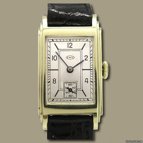 IWC - International Watch Co. 1935er Klassiker in Gold watches