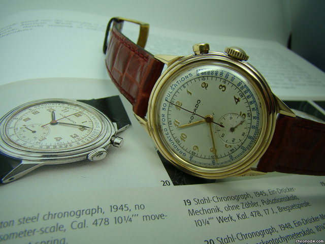Movado Chronograph mit Pulsometerskala watches