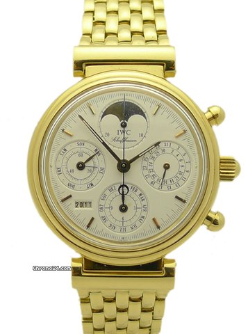 IWC DA VINCI EWIGER KALENDER 18KT MIT IWC- GOLDBAND watches
