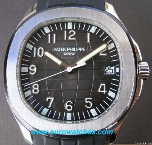 Patek Philippe AQUANAUT JUMBO TROPICAL ARMBAND AQUANAUT JUMBO GRANDE TAILLE KAUTSCHUK watches
