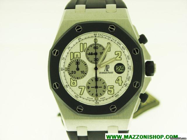 Audemars Piguet ROYAL OAK OFFSHORE CHRONO IN ACCIAIO Cint. CAUCCIU' watches