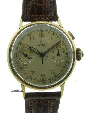 Omega MONOPULSATOR CHRONOGRAPH HERREN 18KT GOLD 30ER watches