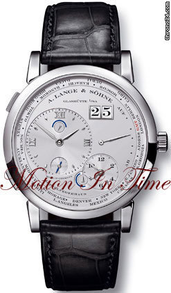 A. Lange & Sohne LANGE 1 TIMEZONE - PLATINUM - 2 TIMEZONES W/ POWER RESERVE watches