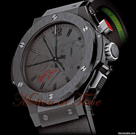 Hublot BIG BANG AYRTON SENNA LIMITED EDITION-ALL BLACK SPLIT SECOND watches