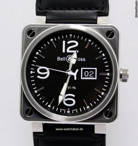 Bell & Ross BR01-96 Grande Date Black Dial NEU incl MWST mit Box + Papie watches