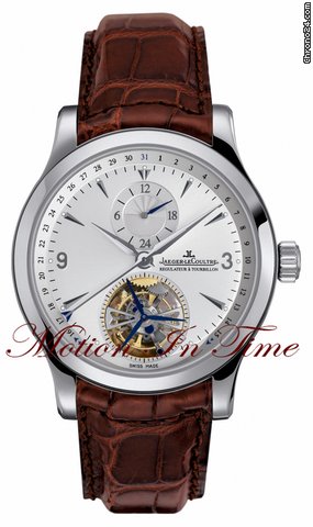 Jaeger-LeCoultre JLC MASTER TOURBILLON DUAL TIME - STAINLESS STEEL -AUTOMATIC watches