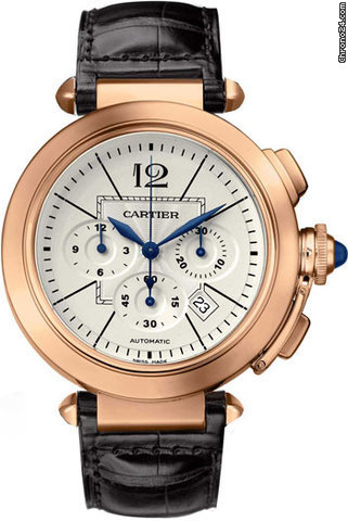 Cartier PASHA 42MM ROSE GOLD CHRONOGRAPH AUTOMATIC - SKELETON BACK watches