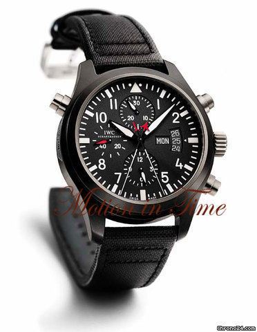 IWC TOP GUN PILOTS DOUBLE CHRONOGRAPH - 46mm ZIRCONIUM OXIDE watches