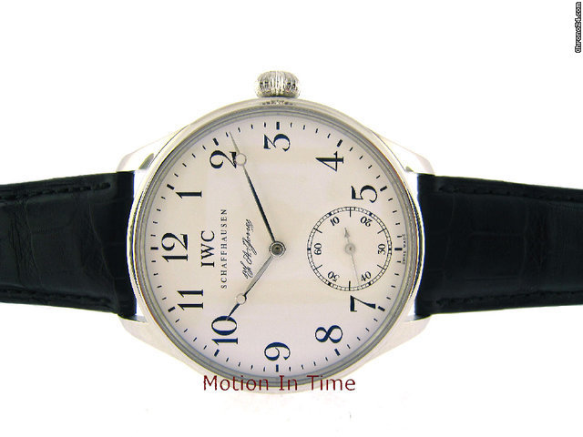 IWC Portuguese F.A. Jones Mens - Platinum - Limited 500 Pieces watches