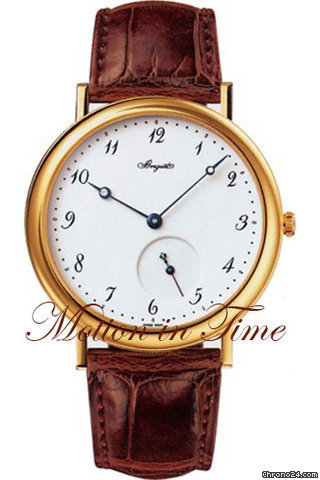 Breguet CLASSIQUE AUTOMATIC MEN'S - YELLOW GOLD - WHITE ENAMEL DIAL watches