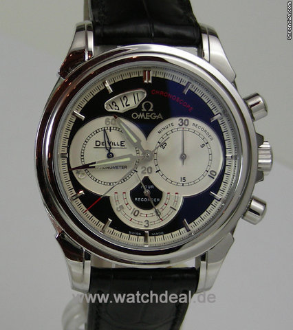 Omega De Ville Co-Axial Chronoscope NEU incl MWST mit B+P watches