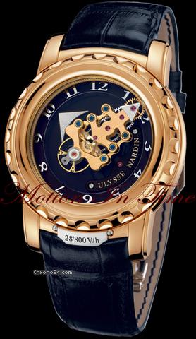Ulysse Nardin FREAK II ROSE GOLD - 7 DAY CARROUSEL TOURBILLON - 44.5mm watches