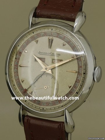 Jaeger-LeCoultre Triple date acier FULL ORG. watches