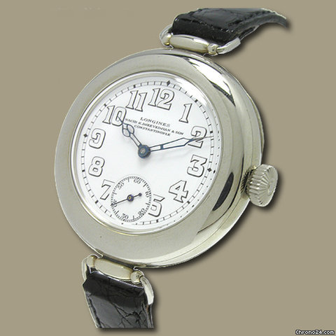 Longines fr��he, gro e Stahluhr watches