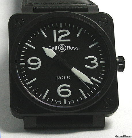 Bell & Ross BR 01-92 Carbon NEU incl MWST mit Box+Papieren watches