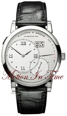 A. Lange & Sohne GRAND LANGE 1 POWER RESERVE PLATINUM - RHODIUM DIAL - 42MM watches