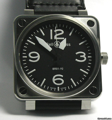 Bell & Ross BR 01-92 Black Dial Automatik NEU incl MWST mit Box + Papier watches