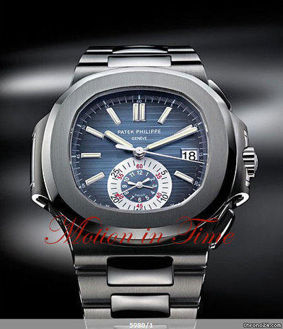 Patek Philippe 5980/1A NAUTILUS JUMBO CHRONOGRAPH AUTOMATIC - 2011 watches