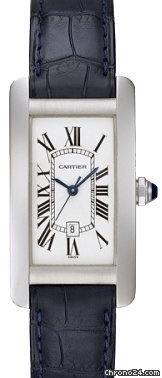 Cartier TANK AMERICAN WHITE GOLD - MEDIUM SIZE - AUTOMATIC W/ DATE watches