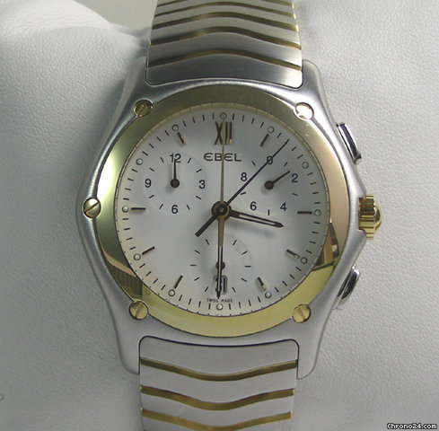 Ebel Classic Wave Chronograph NEU und ungetragen mit Box und Papi watches