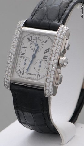 Cartier tank francese chrono watches