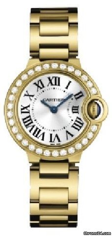 Cartier LADIES' BALLON BLUE YELLOW GOLD DIAMOND NEW 2011 watches