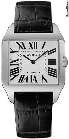 Cartier SANTOS DUMONT MEN'S WHITE GOLD - MANUAL WIND watches