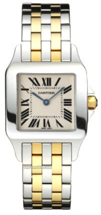 Cartier SANTOS DEMOISALLE MEDIUM 18KT YELLOW GOLD & STEEL - NEW watches